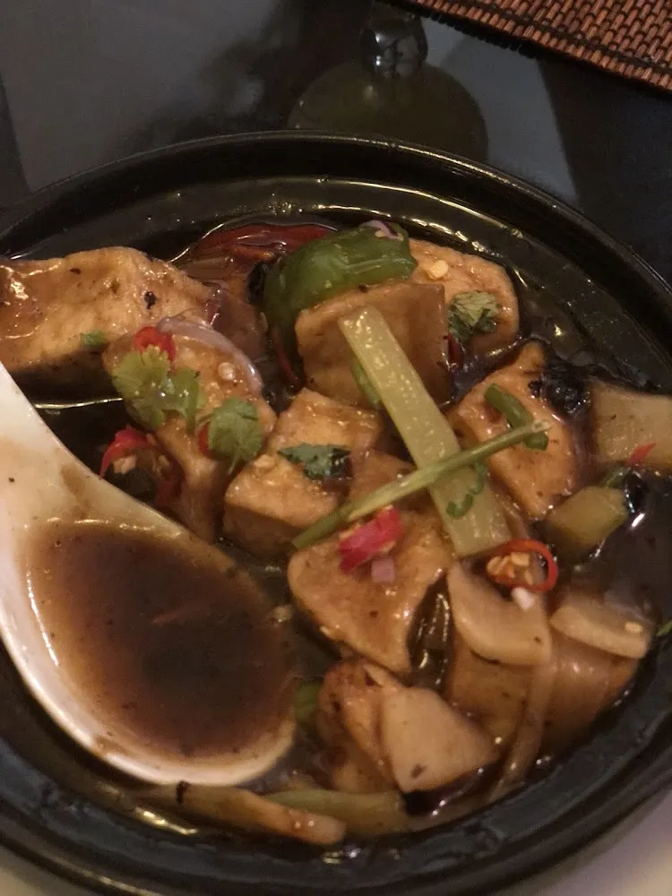 Soya Curd Fried with Black Beans Sauce